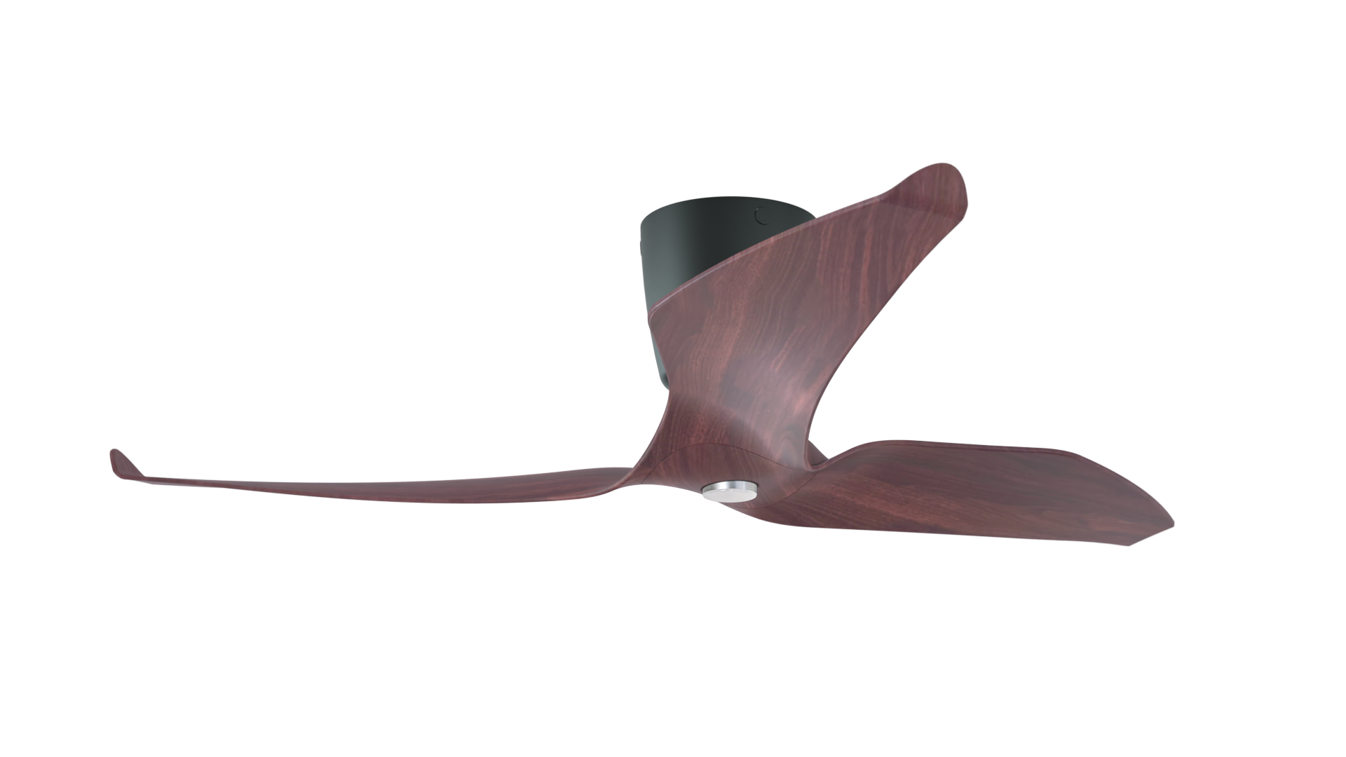 Aeratron FR3 con luz, efecto madera oscuro / negro